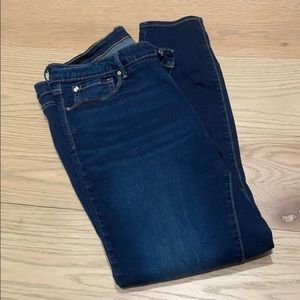 Denizen modern skinny dark wash jeans